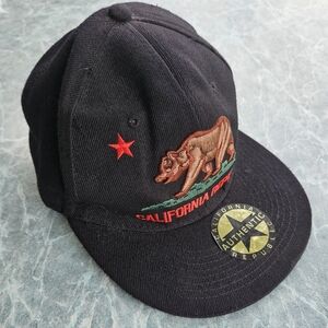 CALIFORNIA Republic Hat w/ Gold Sticker